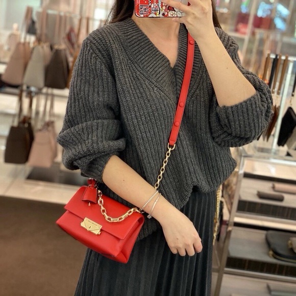 Michael Kors cece extra small red - Picture 8 of 8